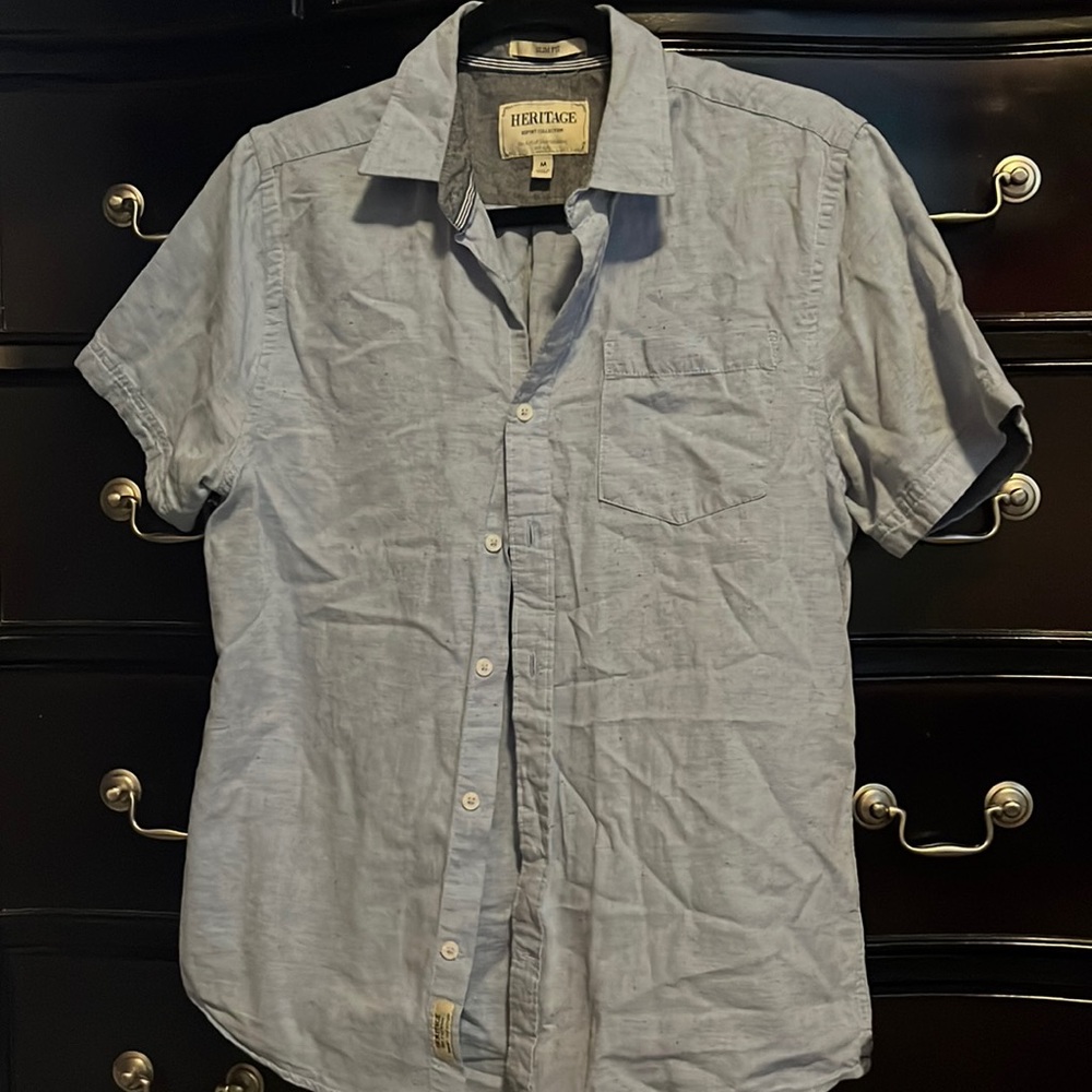 Light blue short sleeve